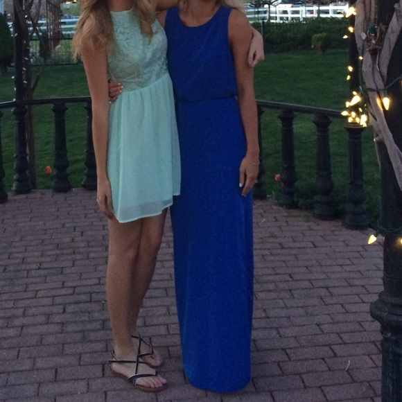 LUSH Royal Blue Dress - Picture 5 of 5